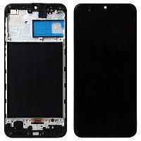 Дисплей Samsung Galaxy M21 M215F, M30s M307F з тачскріном і рамкою (OLED)