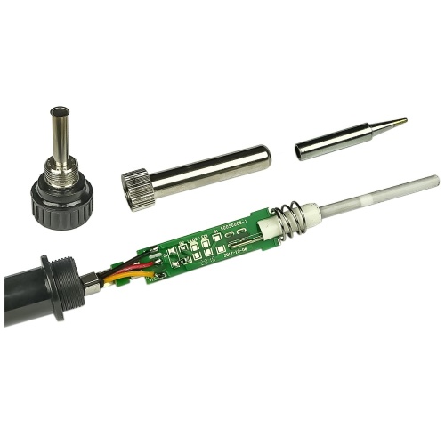 Паяльна станція Sumsour 8586 фен, паяльник, цифрова індикація фото 8