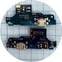 Шлейф Motorola Moto E7 Plus XT2081-1 з роз'ємом зарядки та мікрофоном - нижня плата (оригінал Китай)