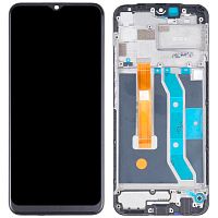 Дисплей Realme C12 RMX2189 з тачскріном та рамкою (AAAA)