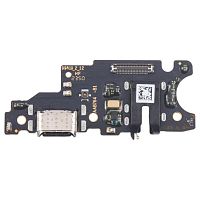 Шлейф Realme C65 4G RMX3910 с разъемом зарядки, наушников и микрофоном - нижняя плата (оригинал Китай)