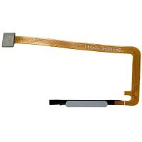 Шлейф Samsung Galaxy A06 A065F с кнопкой включения и сканером отпечатка пальца (белый оригинал Китай)