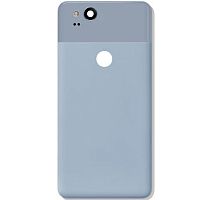 Задняя крышка верхняя Google Pixel 2 (синяя оригинал Китай)