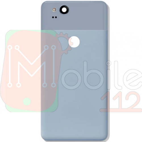 Задня кришка верхня Google Pixel 2 (синя оригінал Китай)