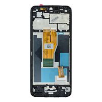 Дисплей Realme C33 RMX3624 з тачскріном та рамкою (оригінал Китай)