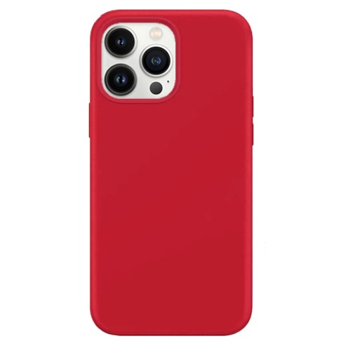 Чехол Silicone case для iPhone 13 Pro оригинал (красный red №4)