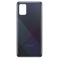 Задня кришка Samsung Galaxy A71 2020 A715F (чорна оригінал Китай)