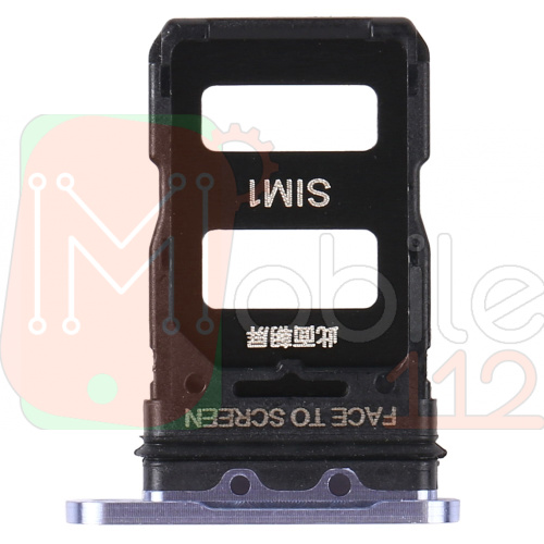 Тримач Sim карти Xiaomi Mi 11 (фіолетовий на 2 SIM)