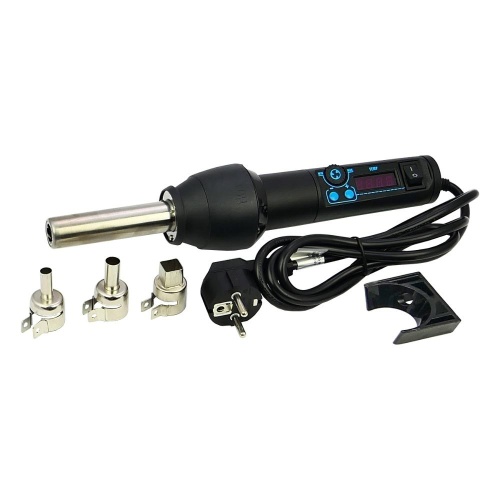 Термофен WEP 8858-I з вбудованим цифровим блоком управління (регулювання t 100-480 гр C, 650W, 220V)