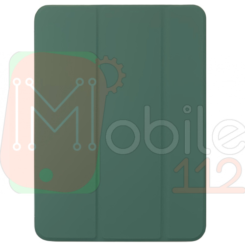 Чохол книжка Apple iPad 10 2022 без лого (темно - зелений)