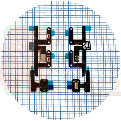 Шлейф Apple iPad Pro 9.7 2016 с кнопками громкости и микрофоном (оригинал Китай)