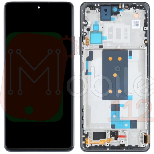 Дисплей Xiaomi 11T, 11T Pro з тачскріном (оригінал Китай у сірій рамці)
