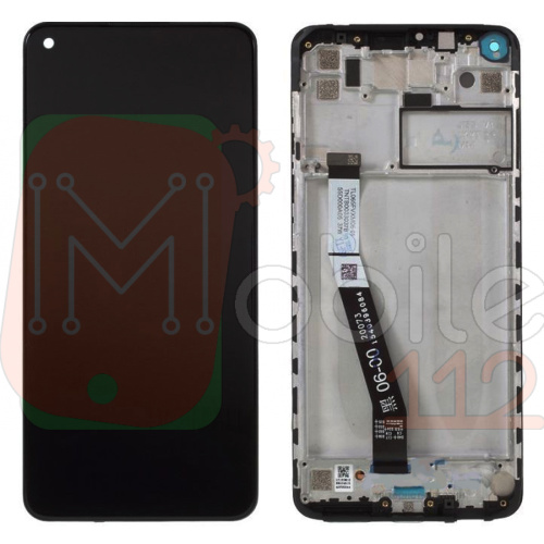 Дисплей Xiaomi Redmi Note 9, Redmi 10X з тачскріном (AAAA з рамкою)
