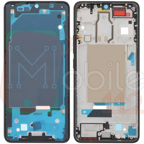 Рамка дисплея Xiaomi Poco F6 (черная)