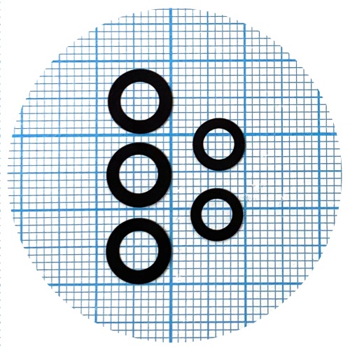 Скло камери Samsung Galaxy A13 A135F A137, A33 5G A336B, A53 5G A536B (комплект 5 шт) фото 2
