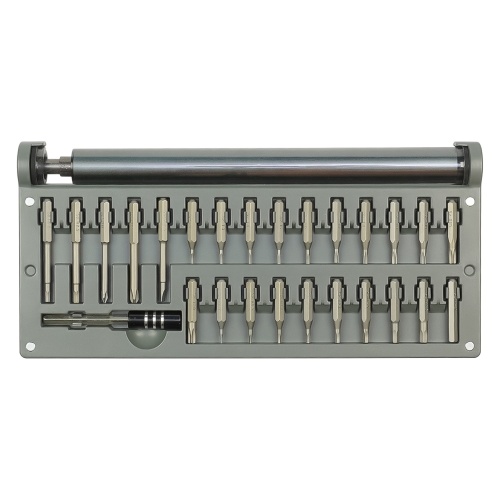 Акумуляторна викрутка Kaisi K-D355 з LED підсвічуванням (55 біт, подовжувач, магнітний килимок 170x70 мм, mini magnetizer) фото 4