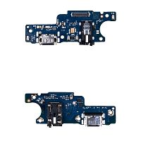 Шлейф Huawei Nova Y70 с разъемами зарядки, наушников и микрофоном - нижняя плата (оригинал Китай)