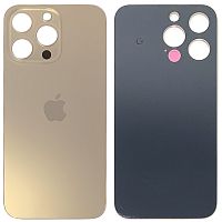 Задняя крышка Apple iPhone 13 Pro (золотистая оригинал Китай с кольцами)