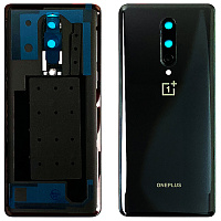 Задня кришка OnePlus 8 (чорна Original New зі склом камери)