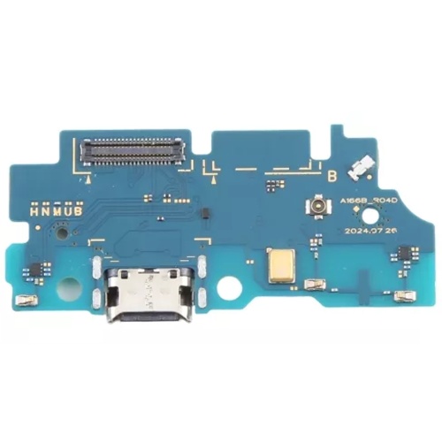Шлейф Samsung Galaxy A16 A165 з роз'ємом зарядки та мікрофоном - нижня плата (AAA)