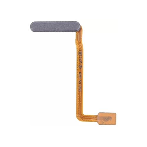 Шлейф Samsung M356 Galaxy M35 з кнопкою включення та сканером відбитка пальця (AAA сірий)