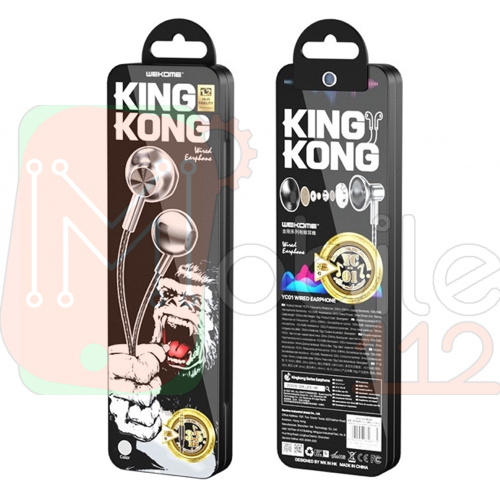 Навушники Wekome king kong YC01 Type-C (чорні)