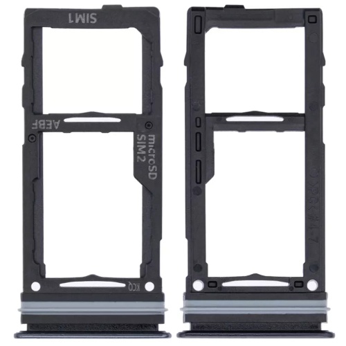 Тримач Sim картки Samsung Galaxy A52 A525F, A526B, A528B, A725F, A726B (чорний 2 SIM (1 SIM + Micro SD))