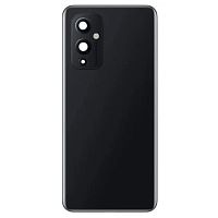 Задняя крышка OnePlus 9 LE2113 (черная оригинал Китай со стеклом камеры)