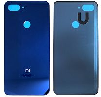 Задняя крышка Xiaomi Mi 8 Lite, Mi8 Lite, Mi 8X, M1808D2TG (синяя)