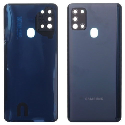 Задня кришка Samsung Galaxy A21s A217F (чорна оригінал Китай зі склом камери) Задня кришка Samsung Galaxy A21s A217F (чорна оригінал Китай зі склом камери)