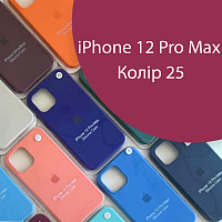 Чохол Silicone case для iPhone 12 Pro Max (червоний №25)