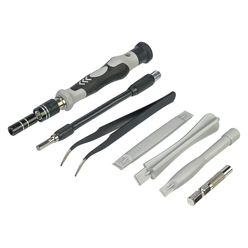 Набір інструментів Aida A-115in1 (ручка, 99 біт, 2 подовжувачі, пінцет, 10 оупентулів, магнітайзер, SIM-ключ) фото 4