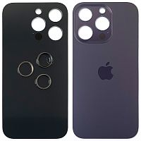 Задня кришка Apple iPhone 14 Pro (фіолетова оригінал Китай з кільцями)