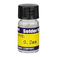 Кульки BGA для паяння мікросхем Mechanic 0.2мм., 10000 шт.