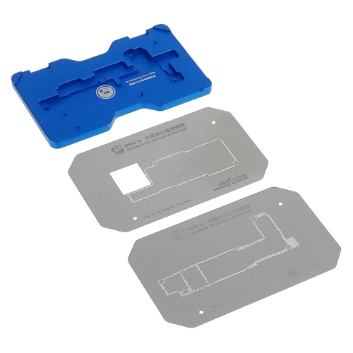 Переднагрівач з РК-дисплеєм Mechanic Heat Kit i14 для ремонту плат, з платформами та трафаретами iPhone X-15 Pro Max фото 8