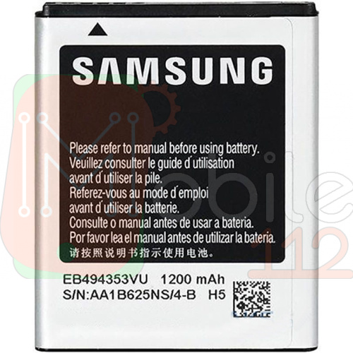 Акумулятор Samsung EB494353VU оригінал Китай S5250 S5312 S5310 S5280 S5282 S5570 S5250 S5253 S7230