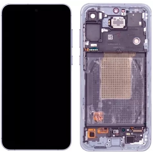 Дисплей Samsung Galaxy A55 5G A556 з тачскріном (оригінал OEM SP з фіолетовою рамкою)