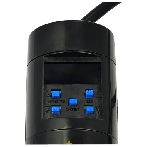 Термофен Baku BK-8032 A++ з вбудованим цифровим блоком управління (регулювання t 100-480 гр C, 450W, 220V) фото 3