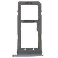 Держатель Sim карты Samsung Galaxy S7 G930F (черный 2 SIM (1 SIM + Micro SD))