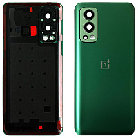 Задня кришка OnePlus Nord 2 5G (зелена Original New зі склом камери)