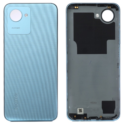 Задня кришка Realme C30s (блакитна оригінал Китай)