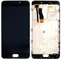 Дисплей Meizu M5 Note M621H з тачскріном Розпродаж (чорний з рамкою)