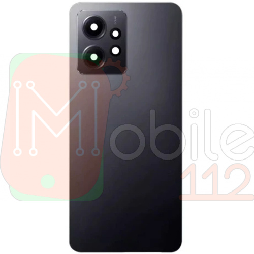Задня кришка Xiaomi Redmi Note 12 4G (сіра оригінал Китай зі склом камери)