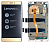 Дисплей Lenovo K6 Note K53a48 з тачскріном (золотистий оригінал 100% із передньою панеллю)