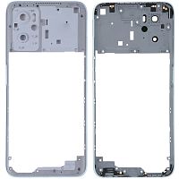 Рамка корпусу Oppo A76, A36 (блакитна)