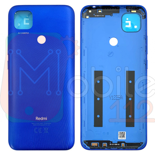 Задняя крышка Xiaomi Redmi 9C M2006C3MG (синяя оригинал Китай)