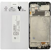 Дисплей Samsung Galaxy M32 M325F + тачскрин (оригинал 100% Service Pack с рамкой)