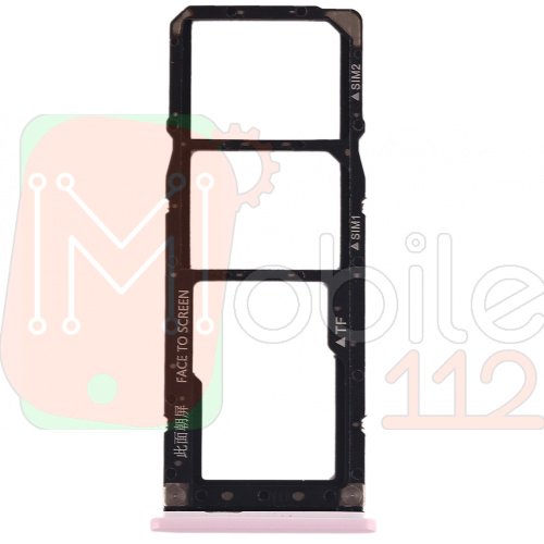 Тримач Sim карти Xiaomi Mi Play (золотистий на 2 SIM + MicroSD)