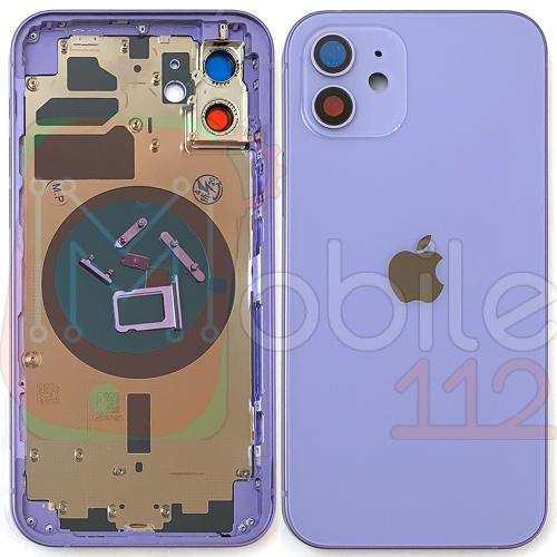 Корпус Apple iPhone 12 (фіолетовий оригінал Китай)