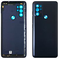 Задняя крышка Motorola Moto G60s XT2133-2 (синяя оригинал Китай)